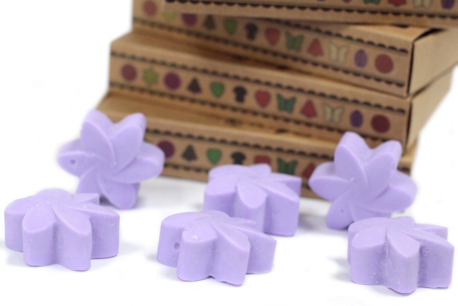 Caja de 6 ceras de Soja -Campos de lavanda - Imagen 7