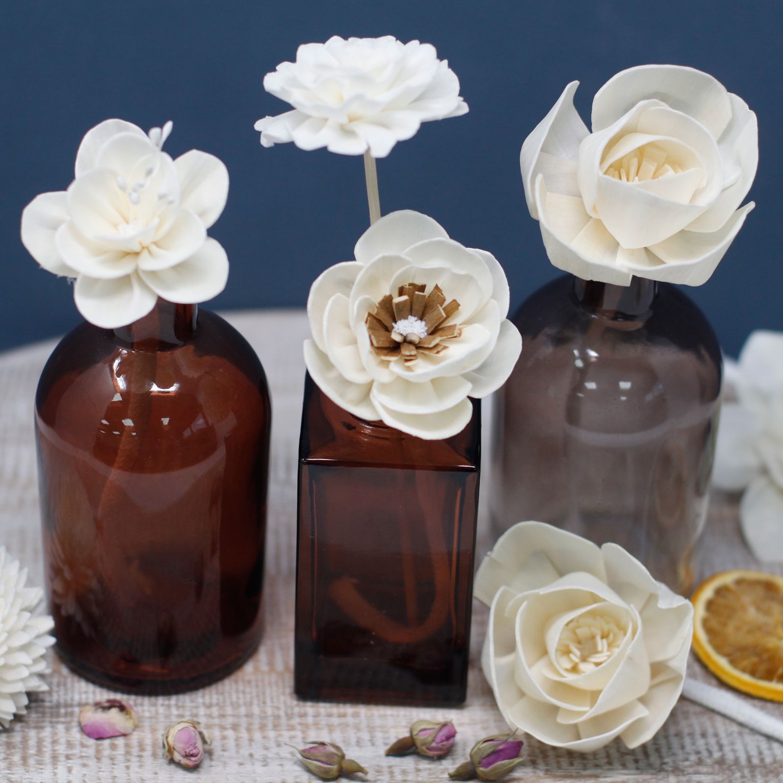 Flores Naturales para Difusor - Loto Grande en Cuerda - Imagen 4