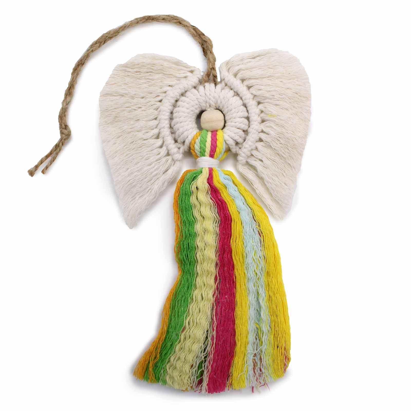 Macrame Angel - Arcoiris - Imagen 6