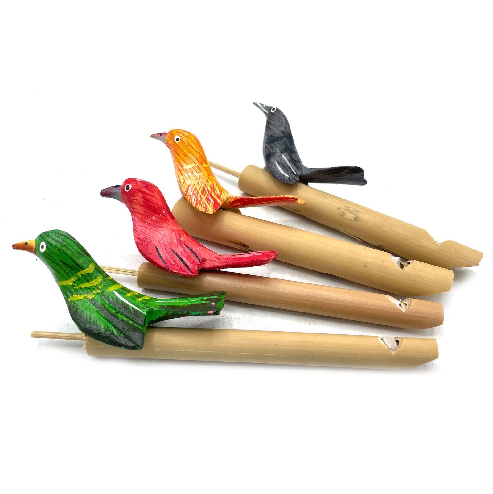 Silbato para pájaros - 4 surtidos