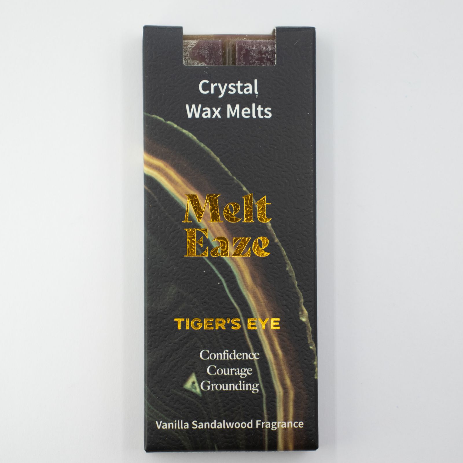 MeltEaze Wax Melts 50g - Tigereye Strength - Vainilla Sándalo - Imagen 3