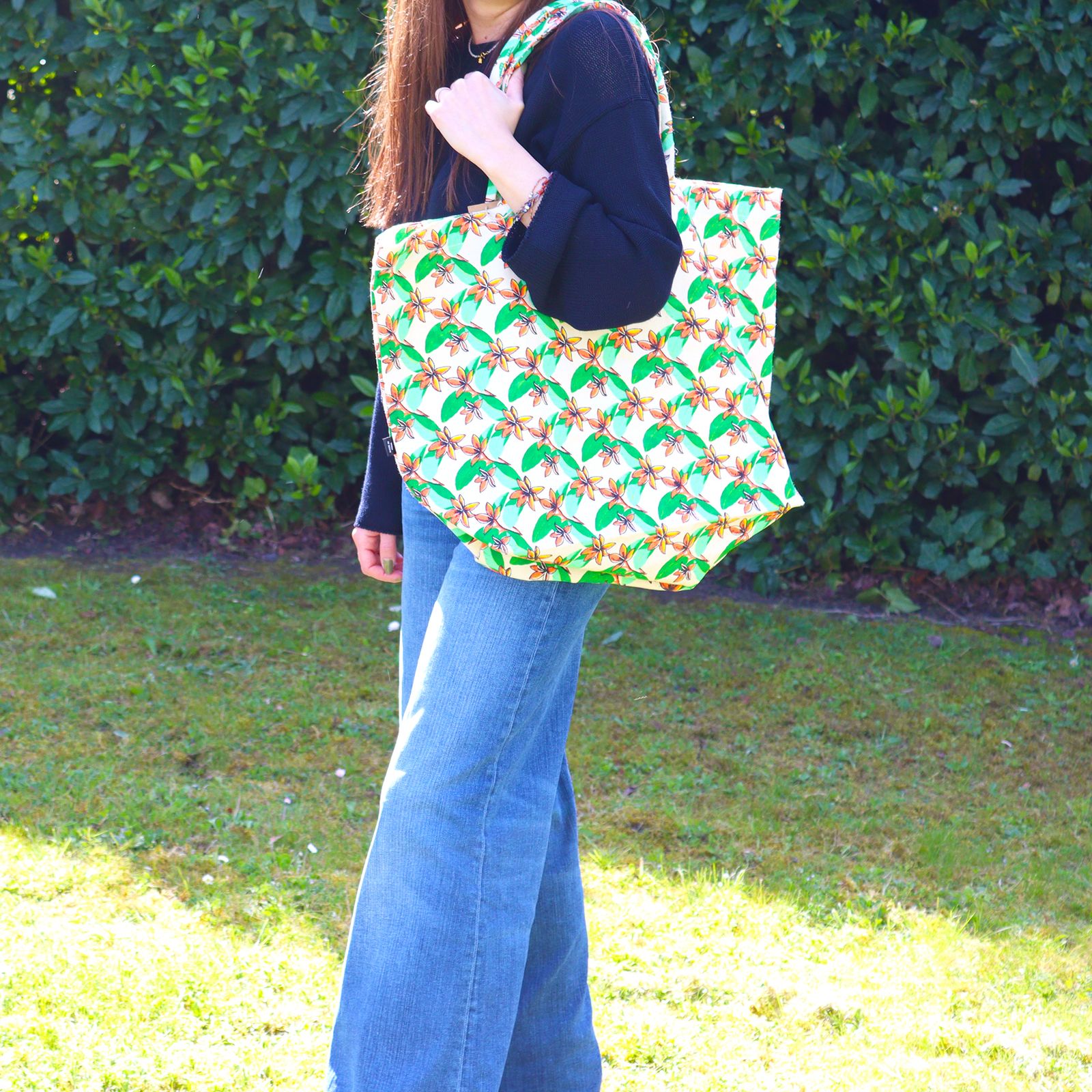 Bolsa Grande y Brillante - Frangipani - Imagen 2