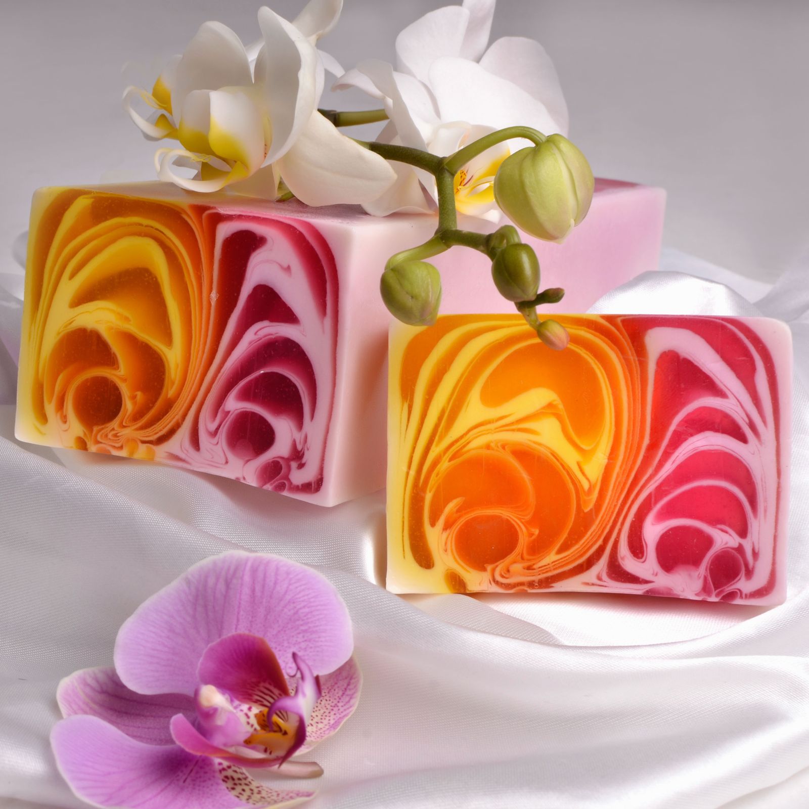 Barra de Jabón Hecho a Mano 1.2kg - Orquídea - Imagen 8