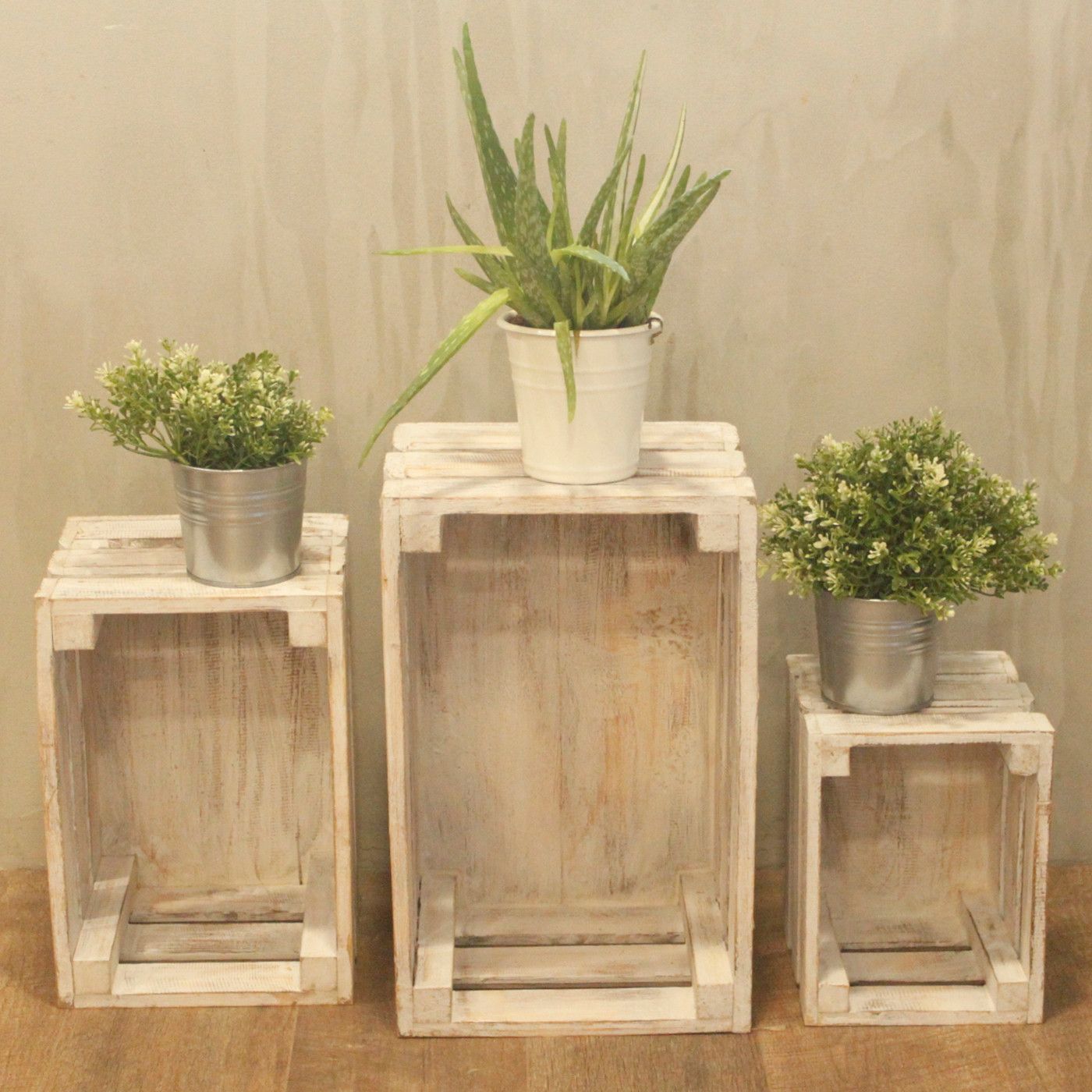 Caja de frutas set de 3 - Blanco - Imagen 8