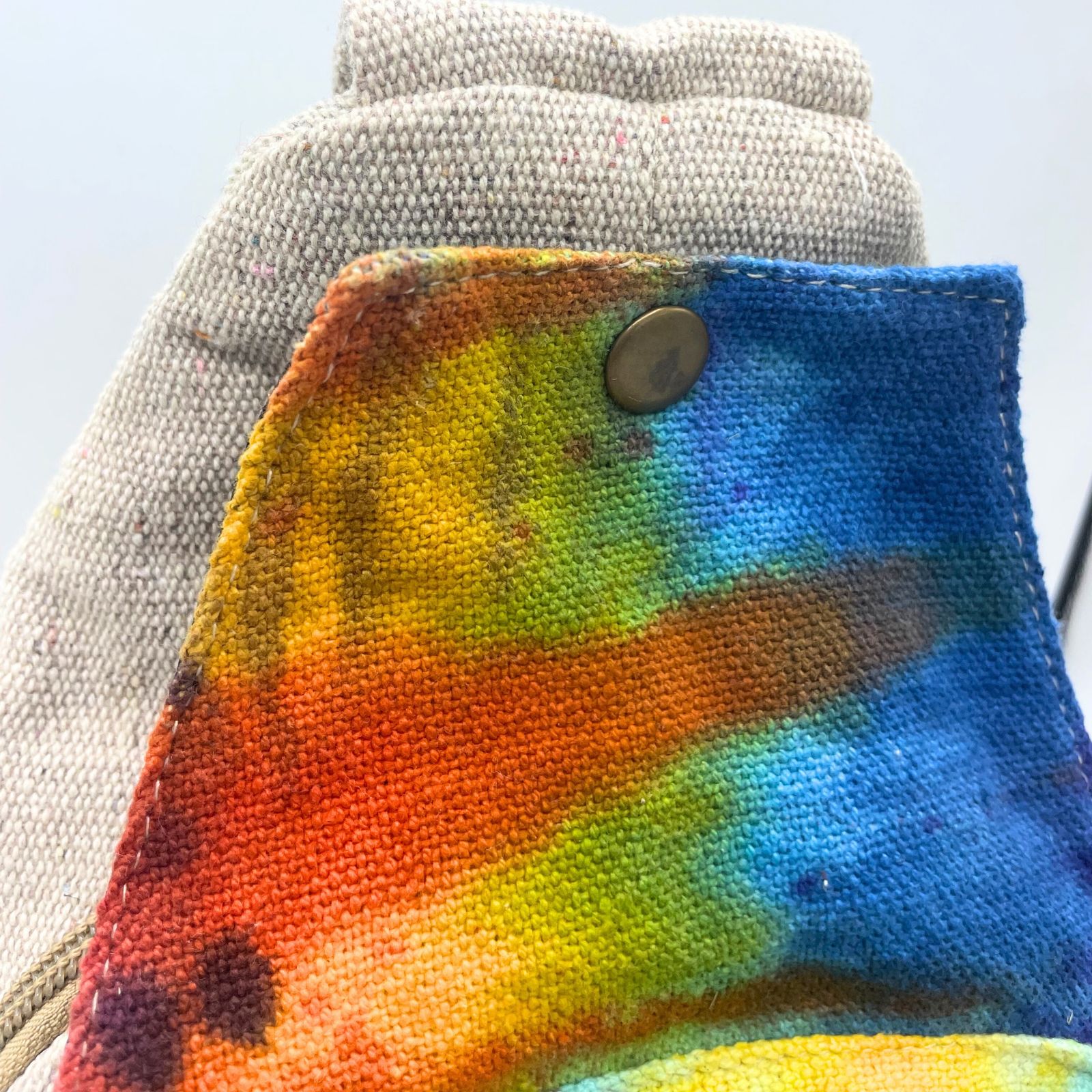 Bolso bandolera de cáñamo Tiedye - Imagen 3