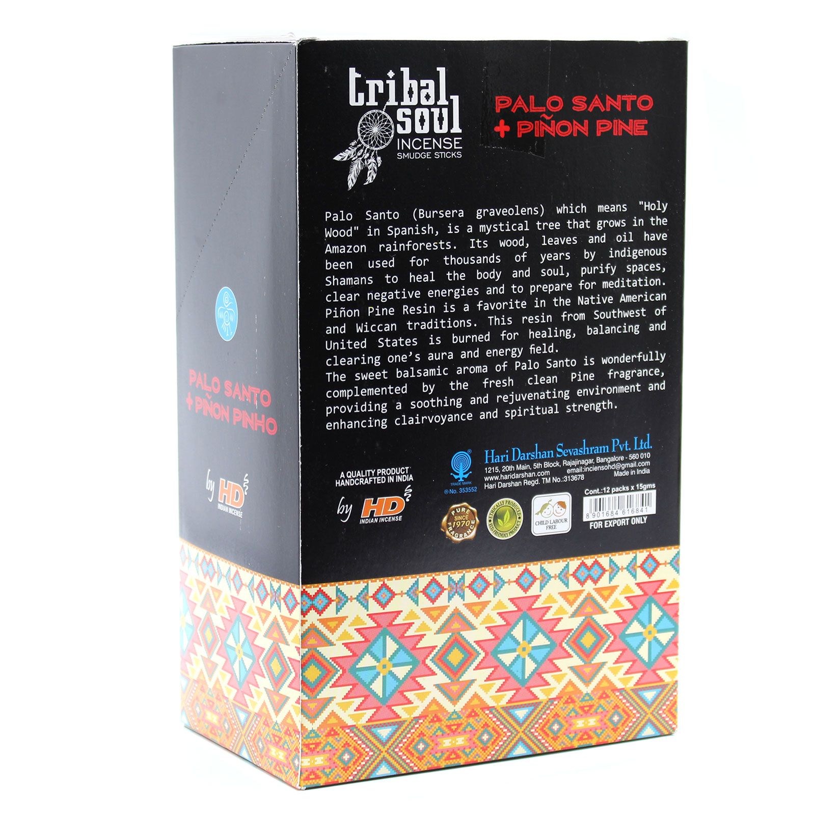 Incienso Tribal Soul - Palo Santo + Pinon Pine - Imagen 6