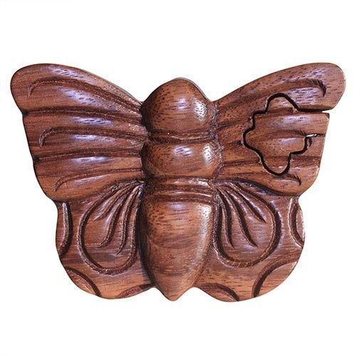 Caja mágica de Bali - Mariposa - Imagen 3