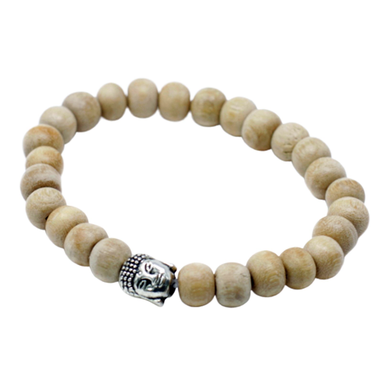 Cuentas de sandalia fragantes y brazalete Buddah - Imagen 3