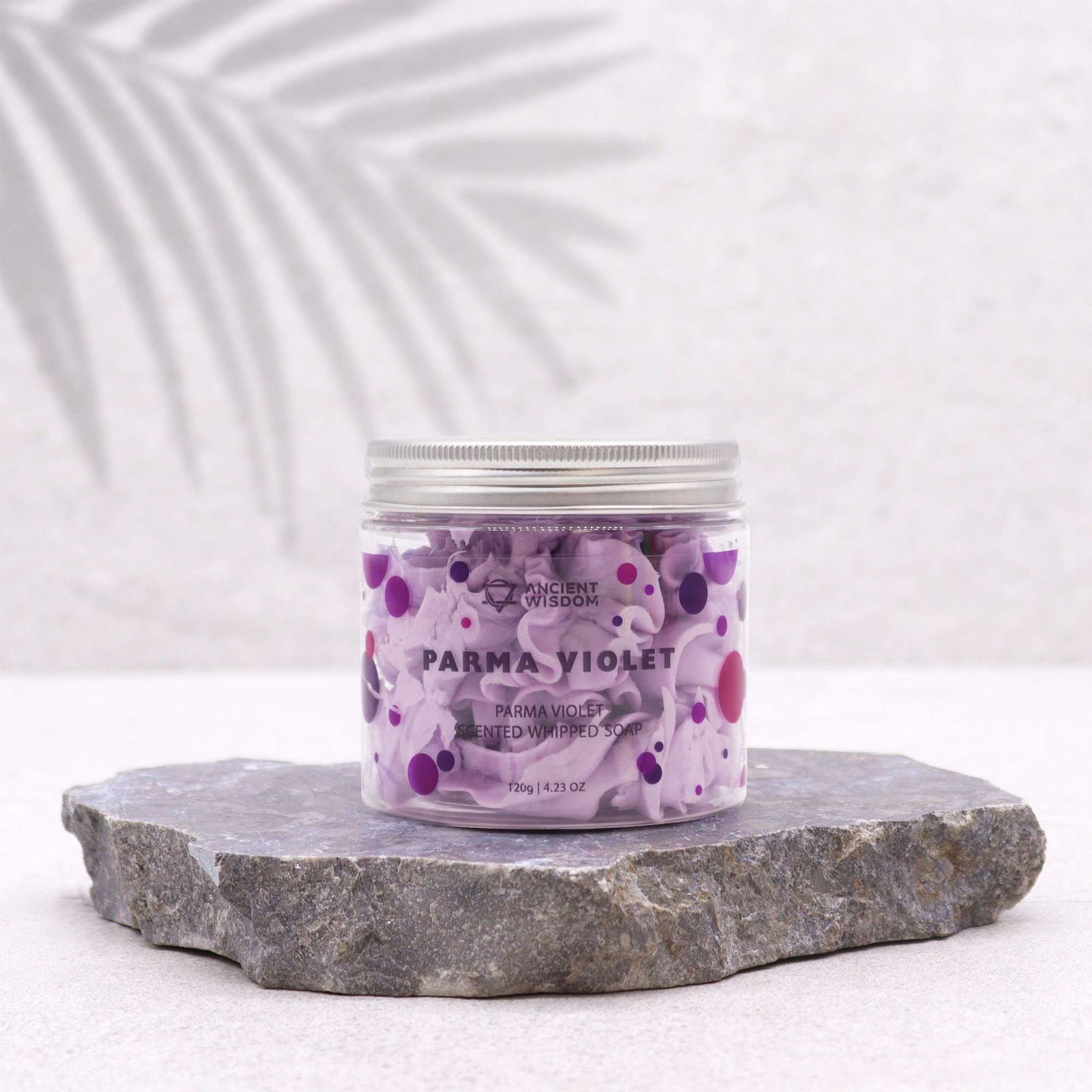 Jabón Crema Batida Violeta de Parma 120g - Imagen 3