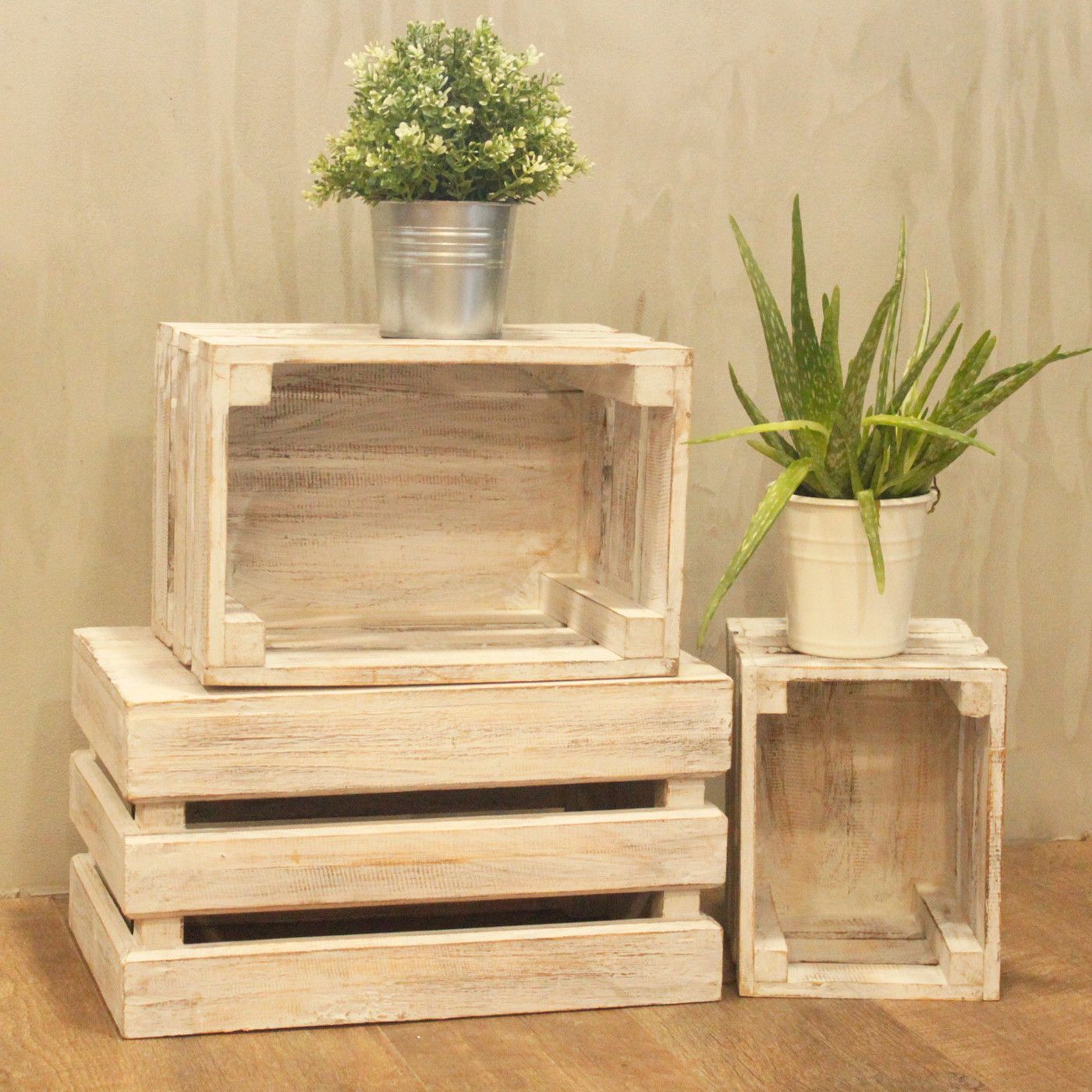 Caja de frutas set de 3 - Blanco - Imagen 7
