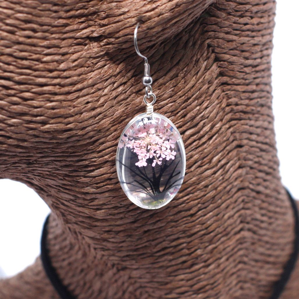 Flores Prensadas - Arbol De La Vida - Rosa - Imagen 2