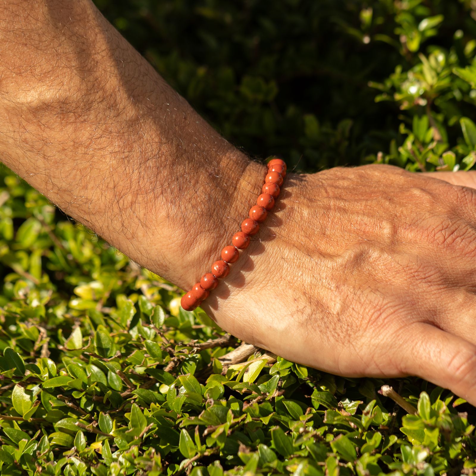 Pulsera de Poder Pequeña (17 cm x 6 mm) - cornalina - Imagen 3