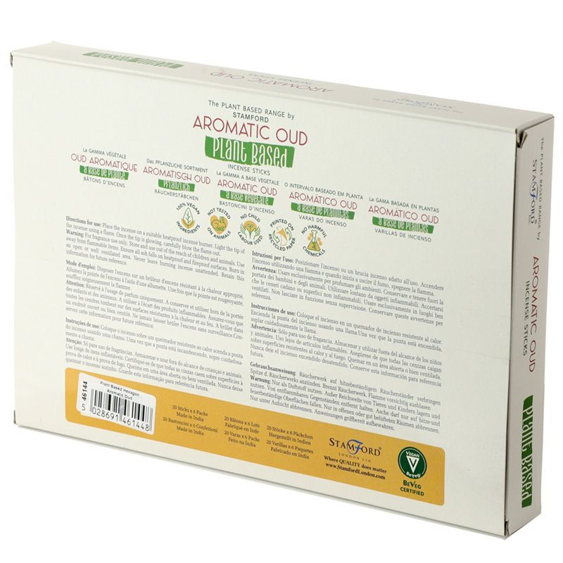 Varitas de Incienso a Base de Plantas - Oud Aromático - Imagen 3