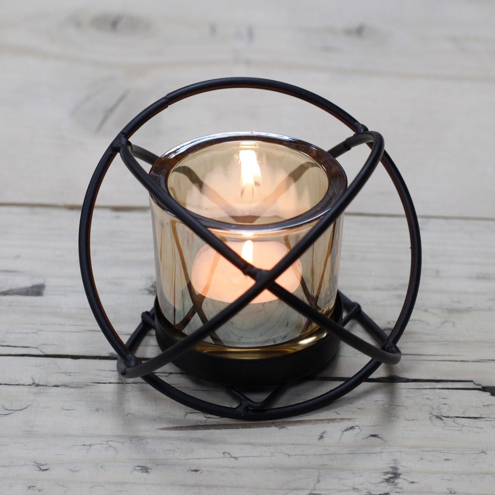 Candelabro de Hierro - Bola- 1 Taza - Imagen 2