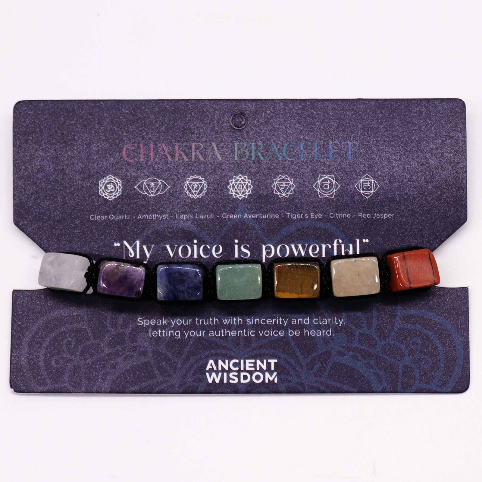 Pulseras de chakras - Piedras pulidas - Imagen 2