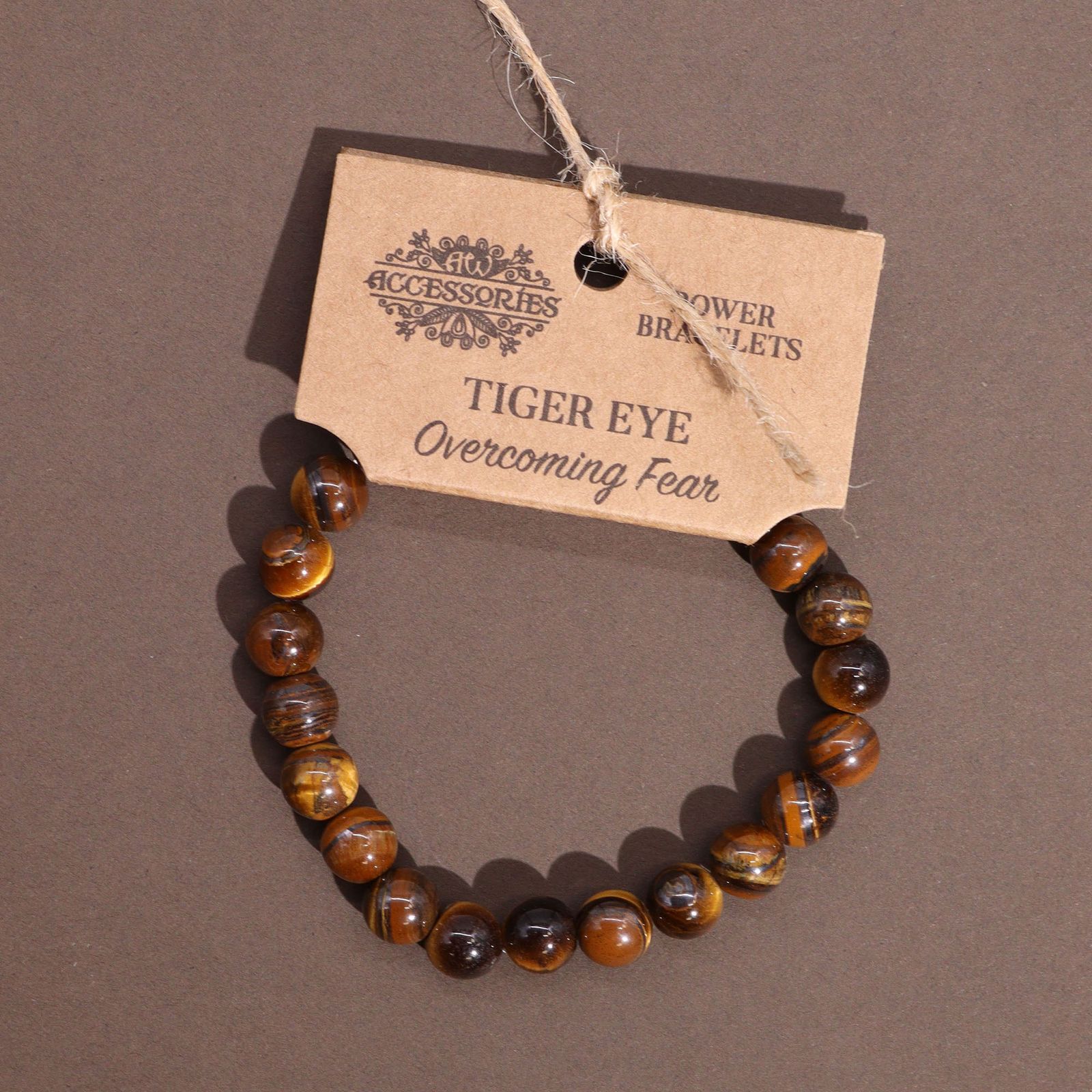 Brazalete de Energía - ojo de tigre - Imagen 2