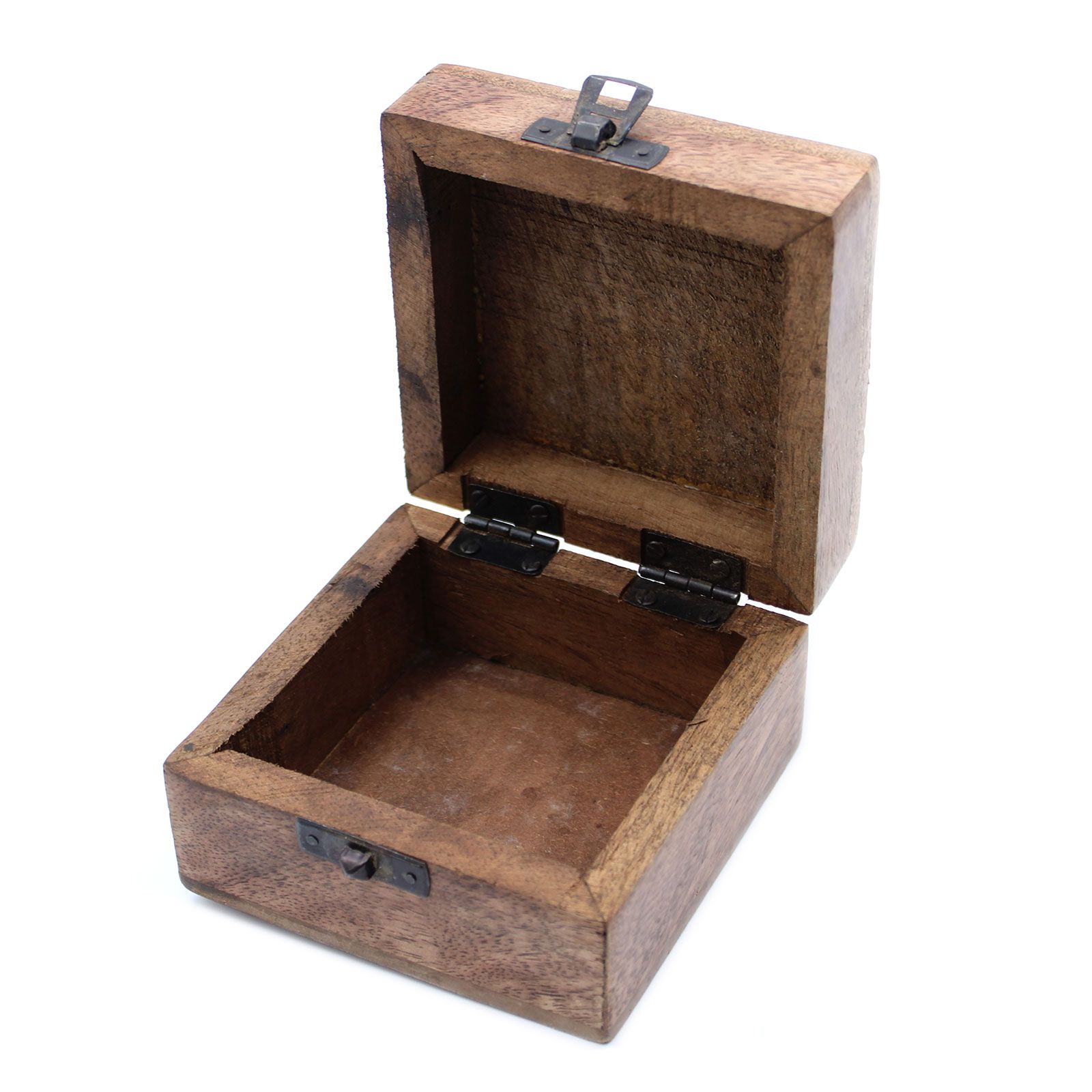 Caja de Madera Blanca - 4x4 Diseño Azteca - Imagen 4