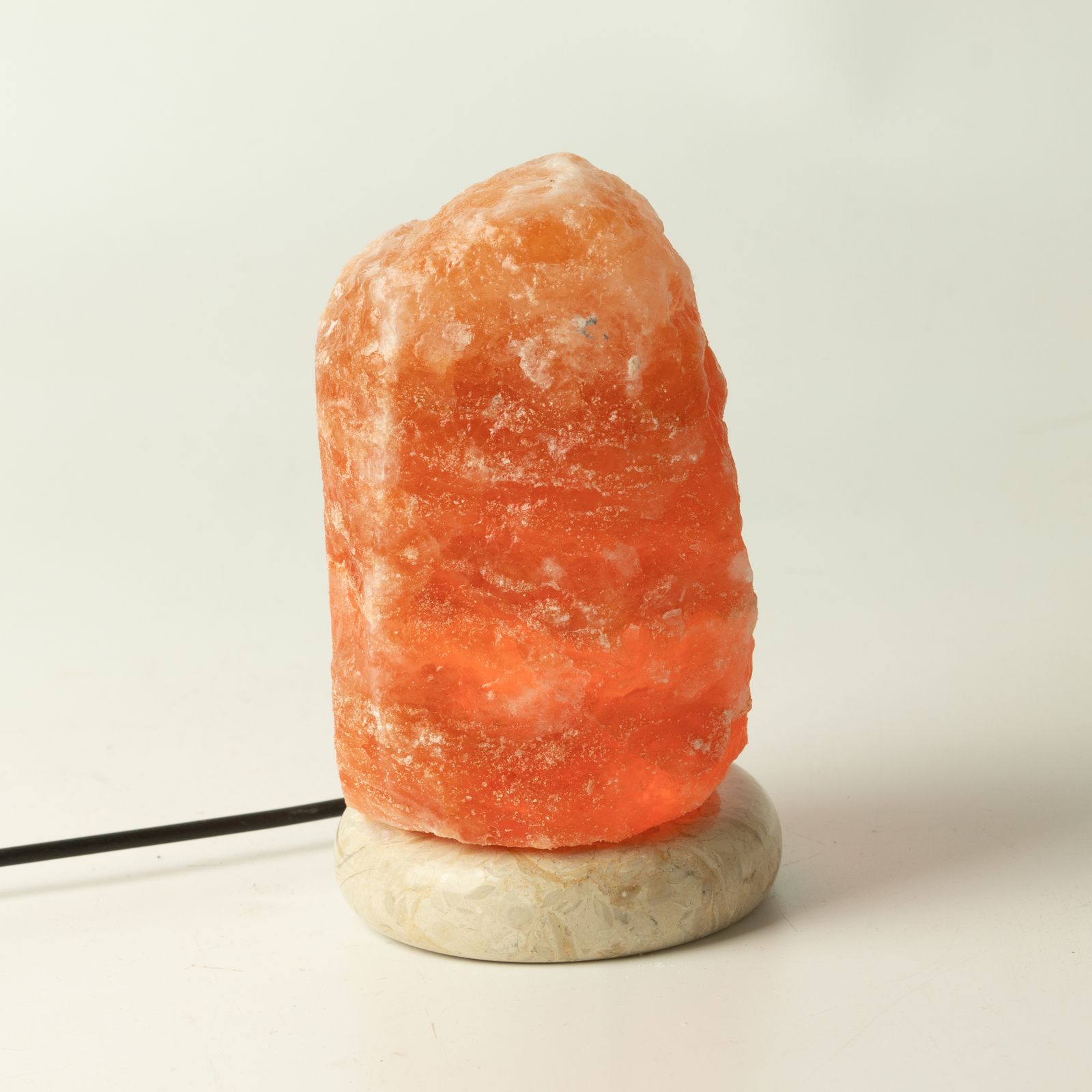 Lámpara de sal natural USB de calidad - 11,5 cm - Imagen 2