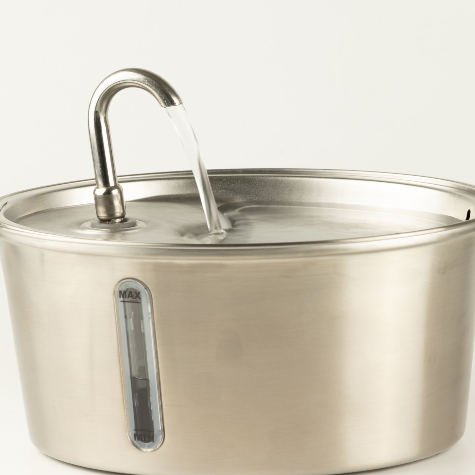 Tazones para comida PAW - Fuente de agua eléctrica de 2.5 litros - USB - acero inoxidable (304) - Imagen 9