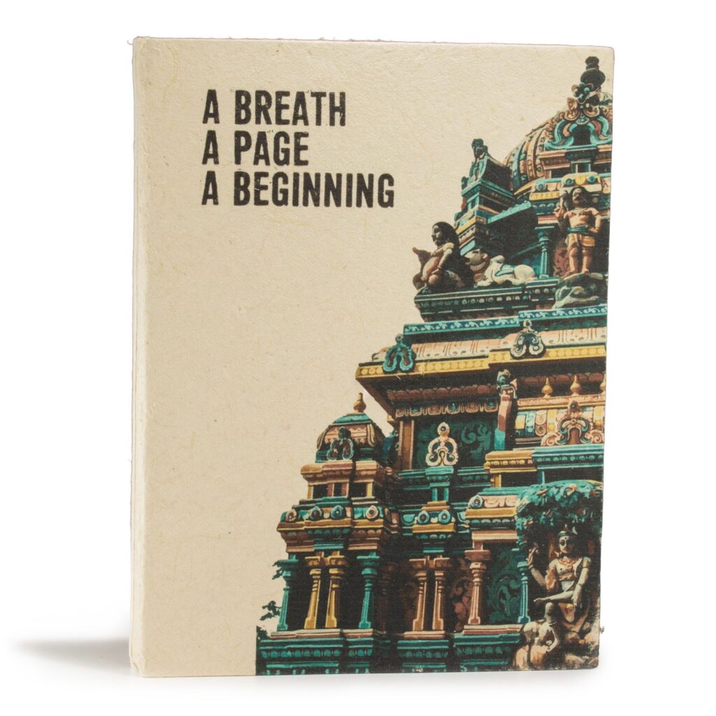 Cuaderno de inspiración Lrg Lokta (21x15cm) - 45 hojas - Un respiro - incluye marcapáginas
