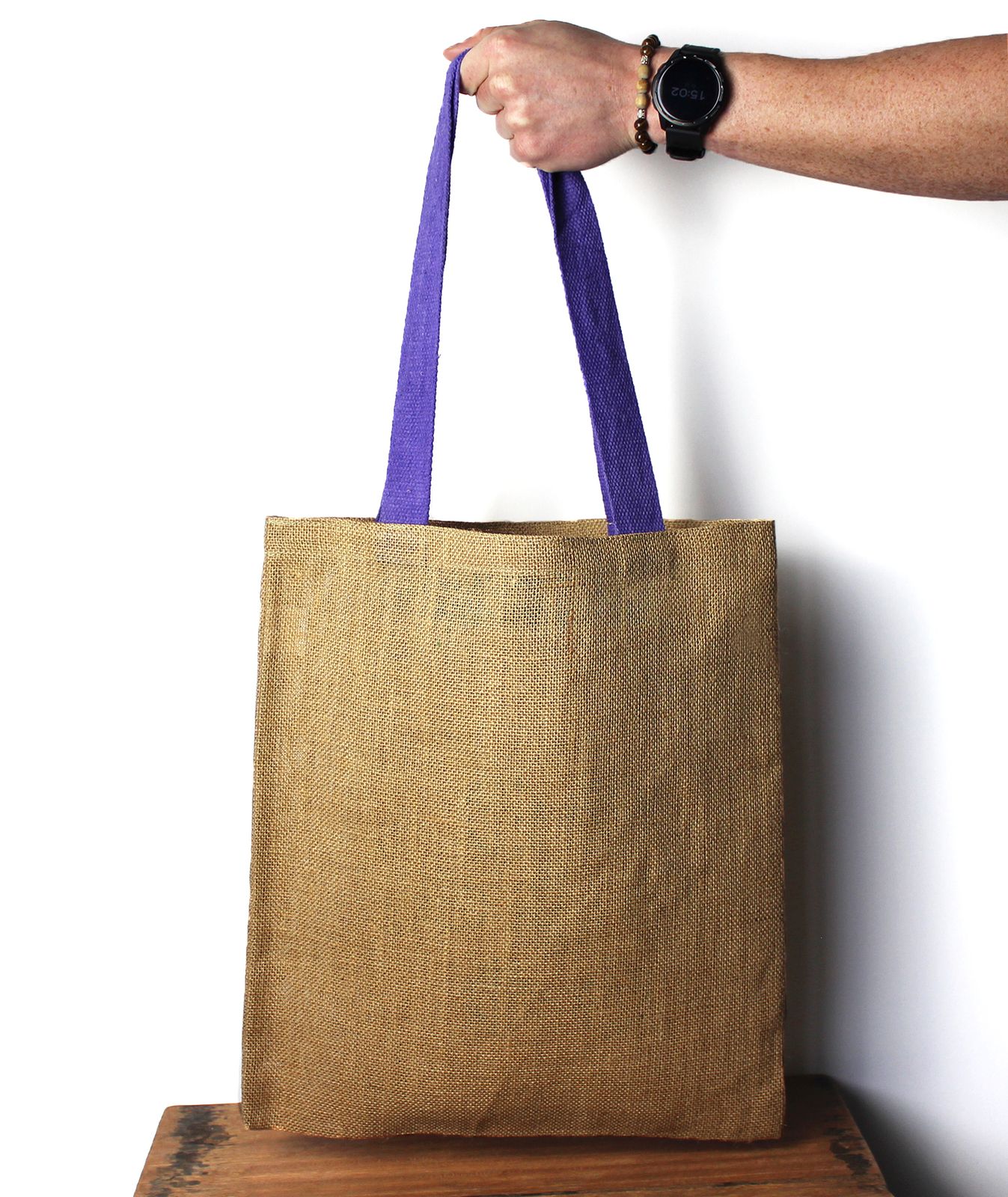 Bolsa de Yute Grande - 5 Asas de Colores (Aleatorio) - Imagen 8