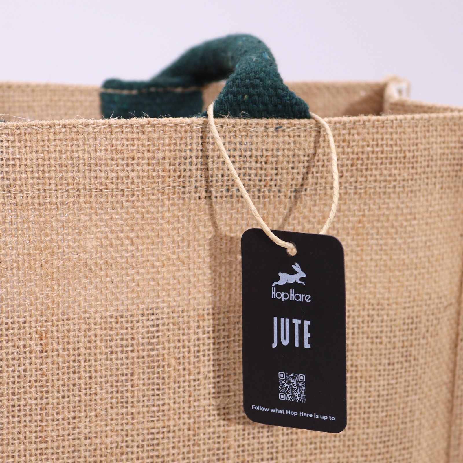 Bolsa Grande de Yute Hop Hare - Soy Rara - Imagen 5