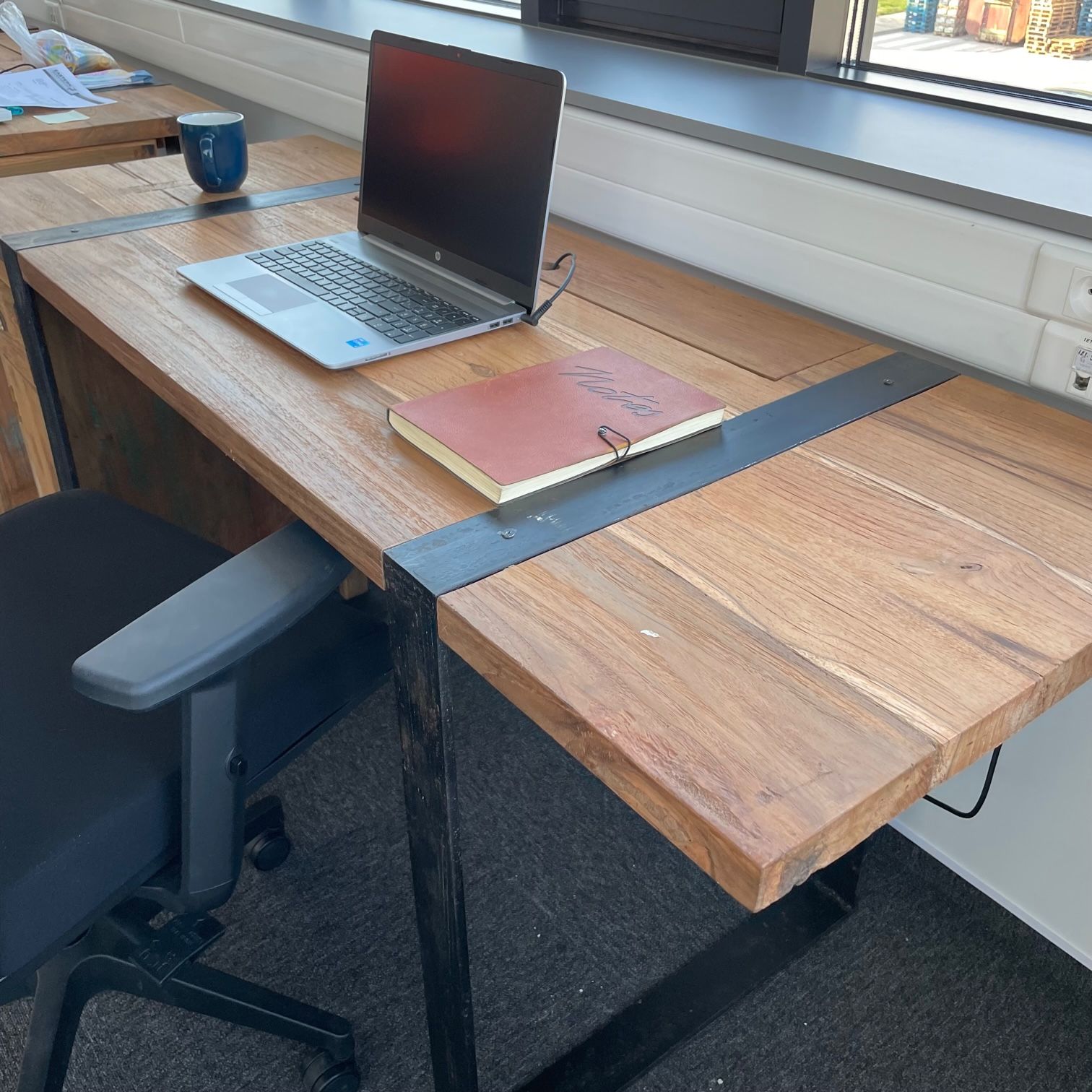 Mesa de Escritorio 160x60x75cm (Cajonera no incluida) - Imagen 3