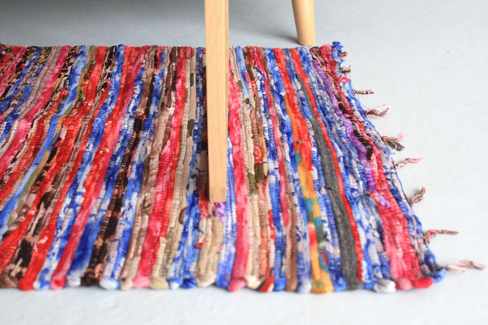 Alfombra de trapo medio - 128x75cm - Imagen 9