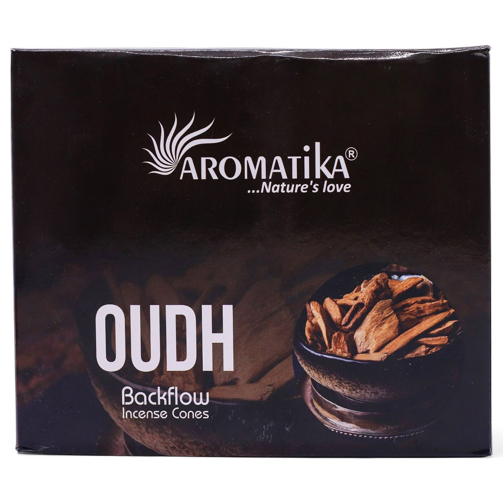 Paquete de 10 Incienso Masala Backflow - Oudh - Imagen 4