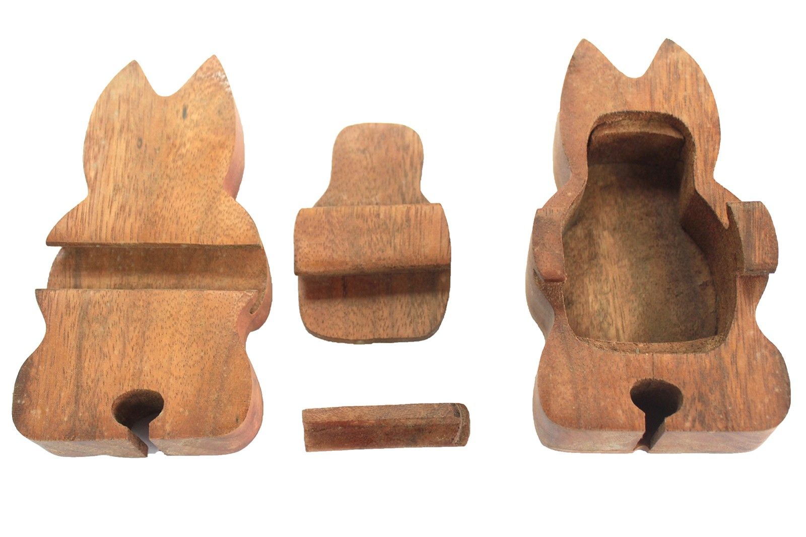 Caja mágica de Bali - gato de yoga - Imagen 2
