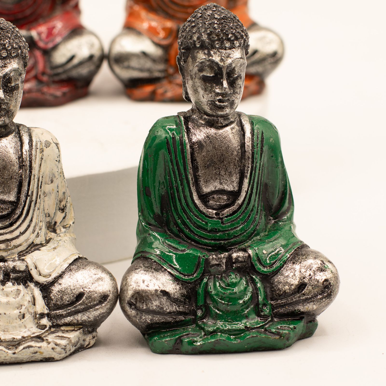 Mini Buda Plateado (colores surtidos) - Imagen 4