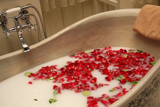 Set de 3 flores de Jabón caja corazón - rosas rosa - Imagen 4