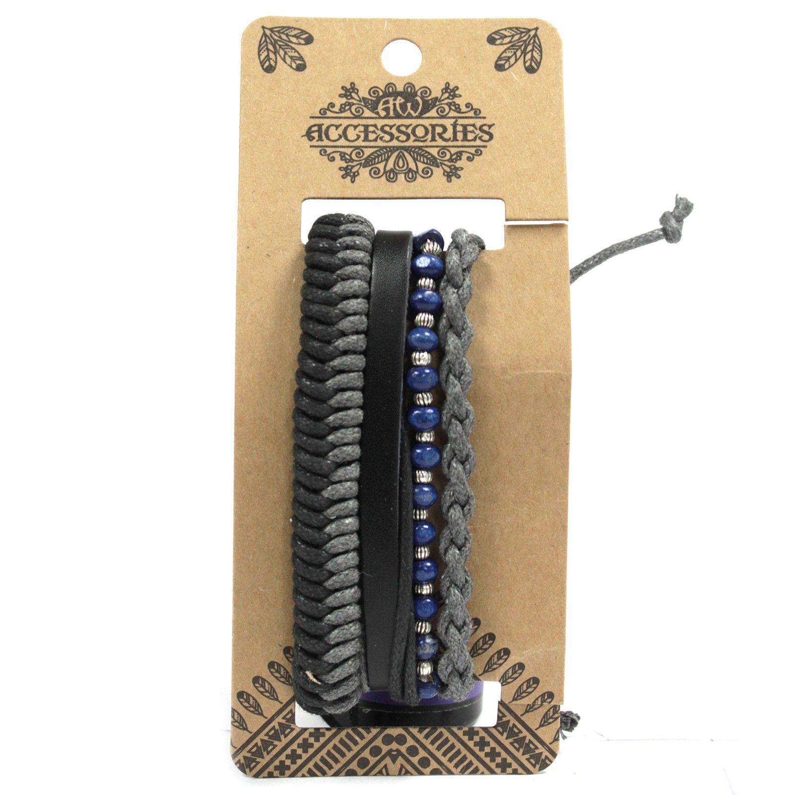 Pulsera de Hombre - Negro (color aleatorio) - Imagen 3