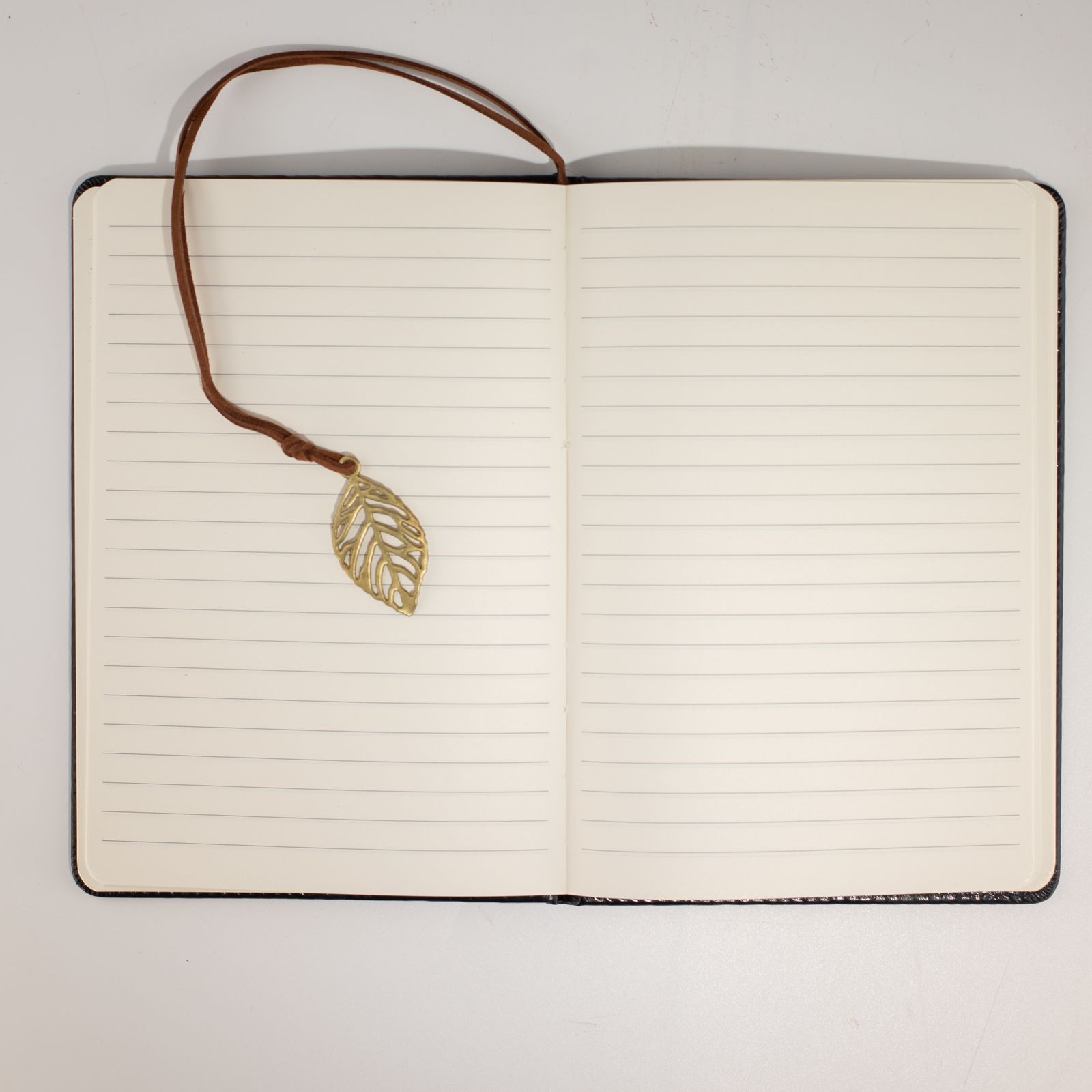 Cuaderno de intenciones tamaño A5 - Pantalla LCD que se limpia - Efecto cuero negro - 80 hojas - Imagen 6