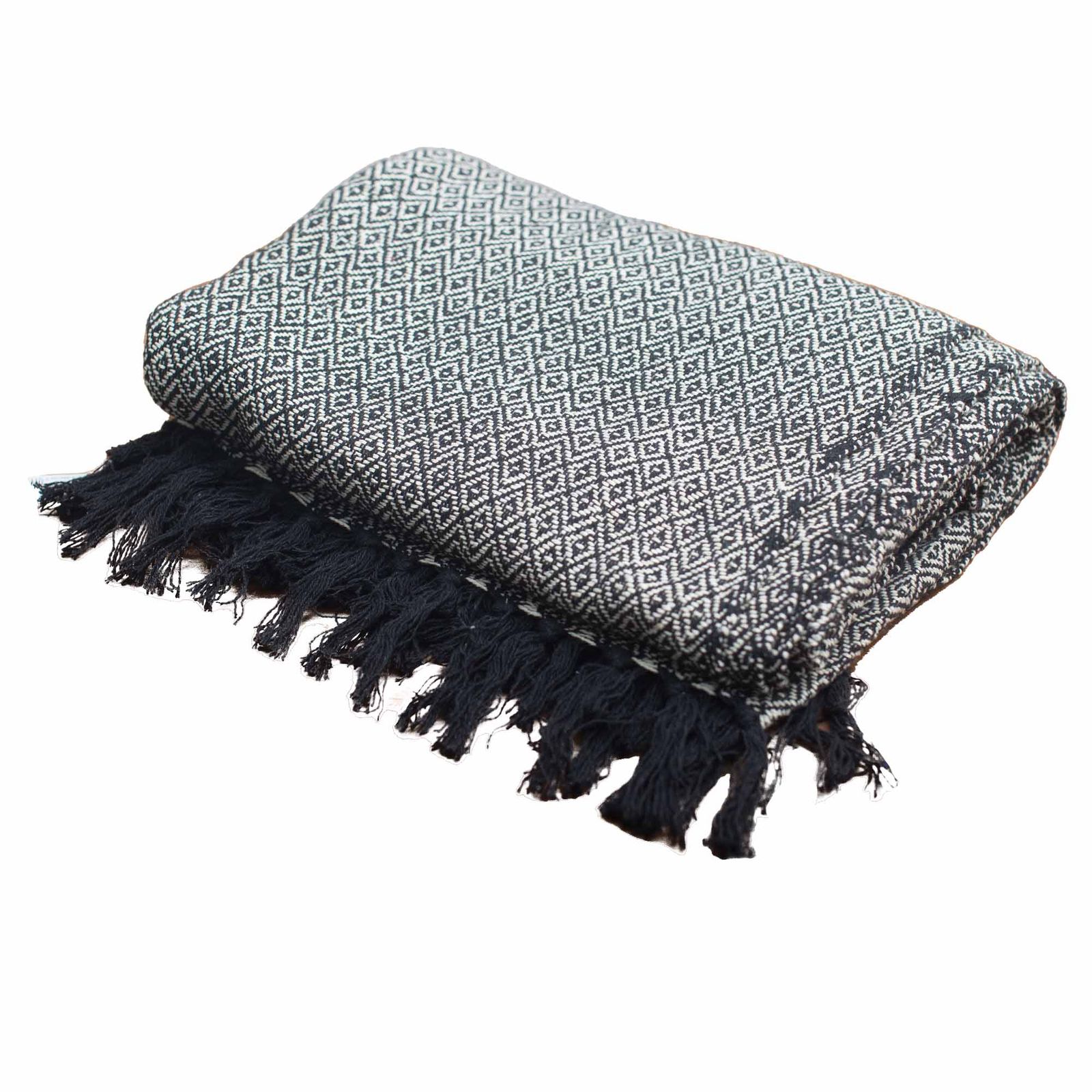 Mantas Boho Comfort - Carbón - Imagen 4
