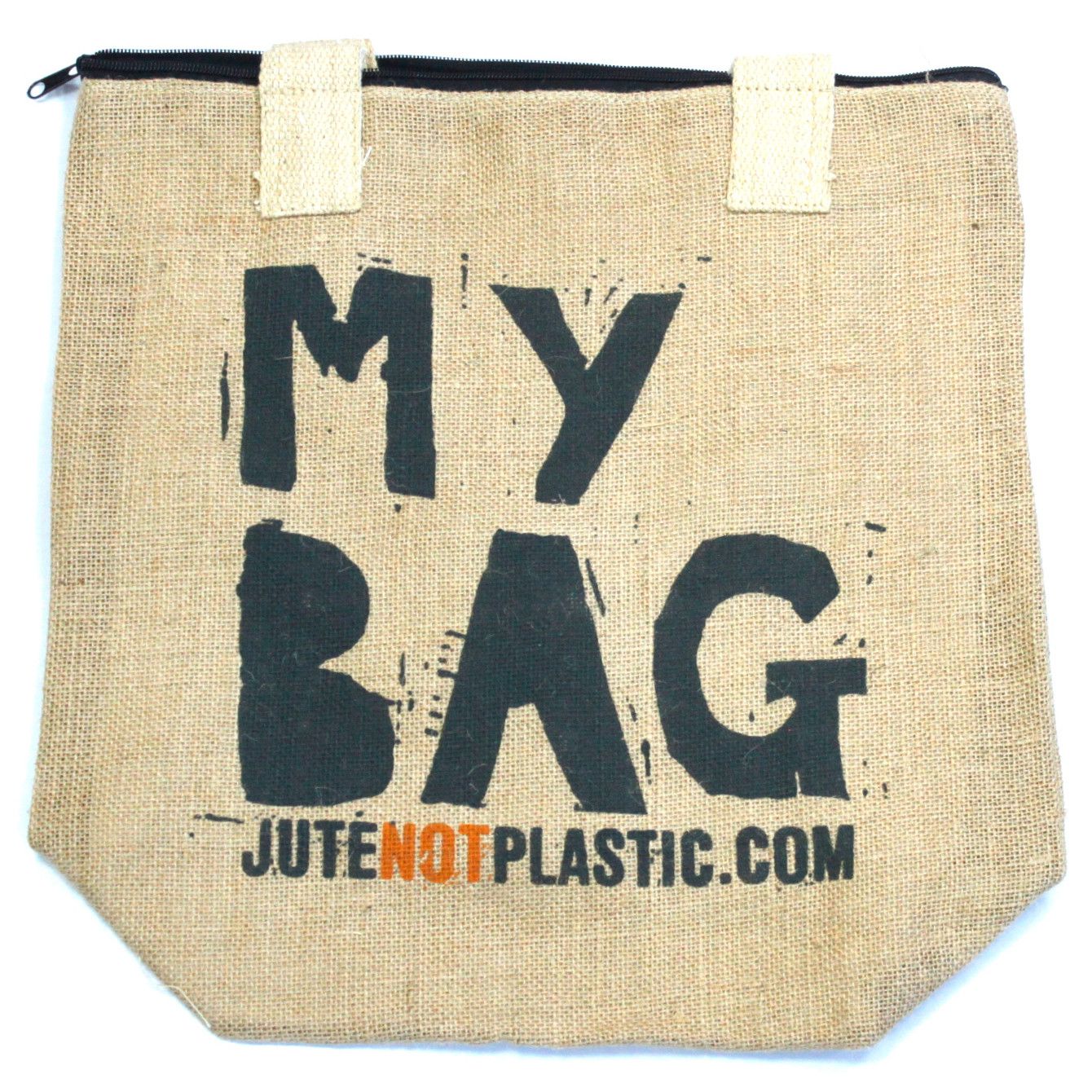 Bolso de yute ecológico - Mi bolsa - (4 diseños surtidos) - Imagen 3