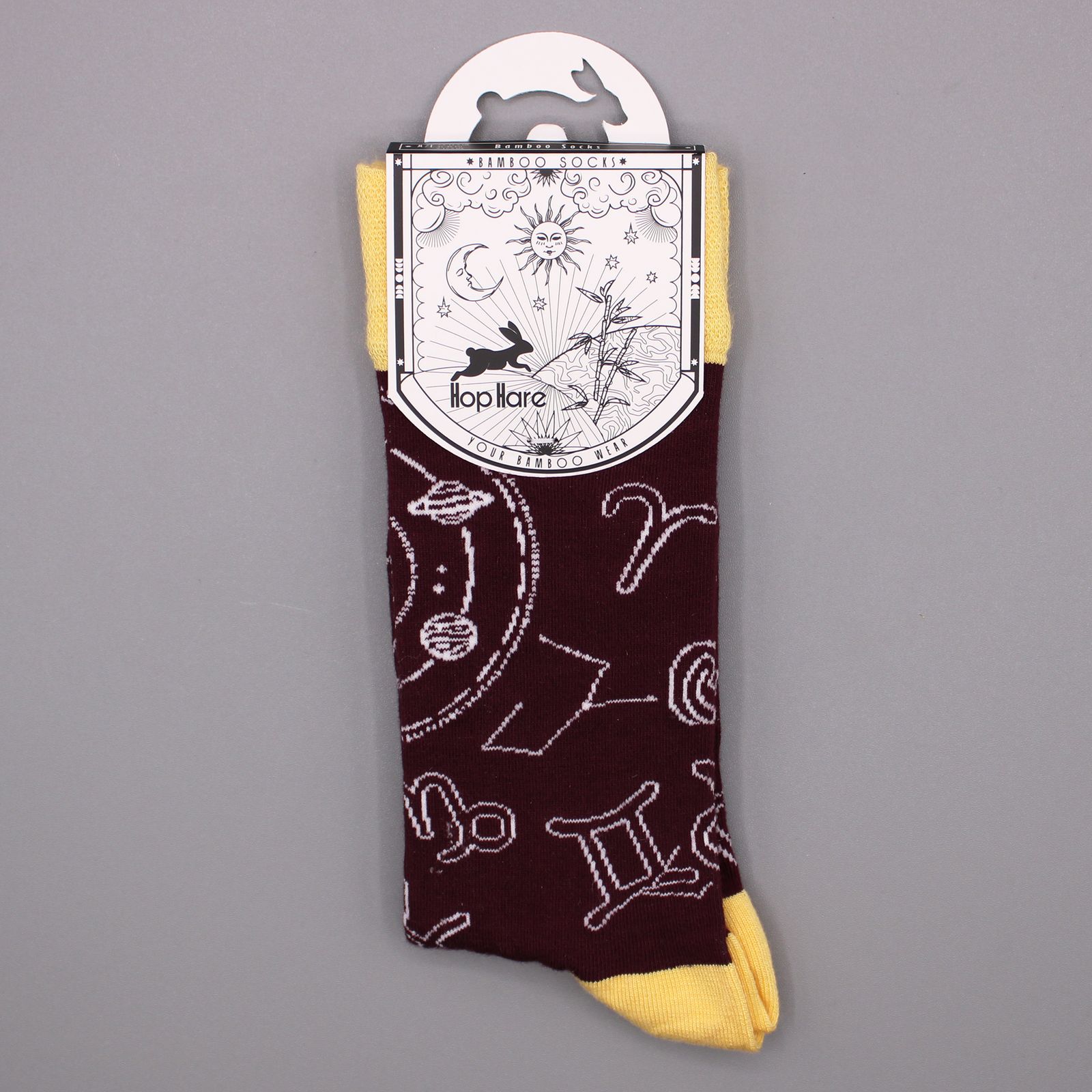 Calcetines de bambú Hop Hare (S/M) - Zodiaco - Imagen 4