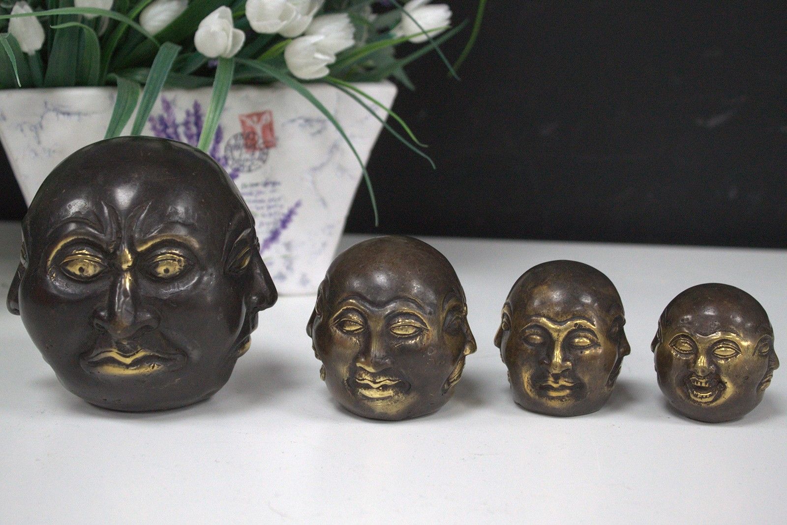 Fengshui - Buda de cuatro caras - 4.5cm - Imagen 7
