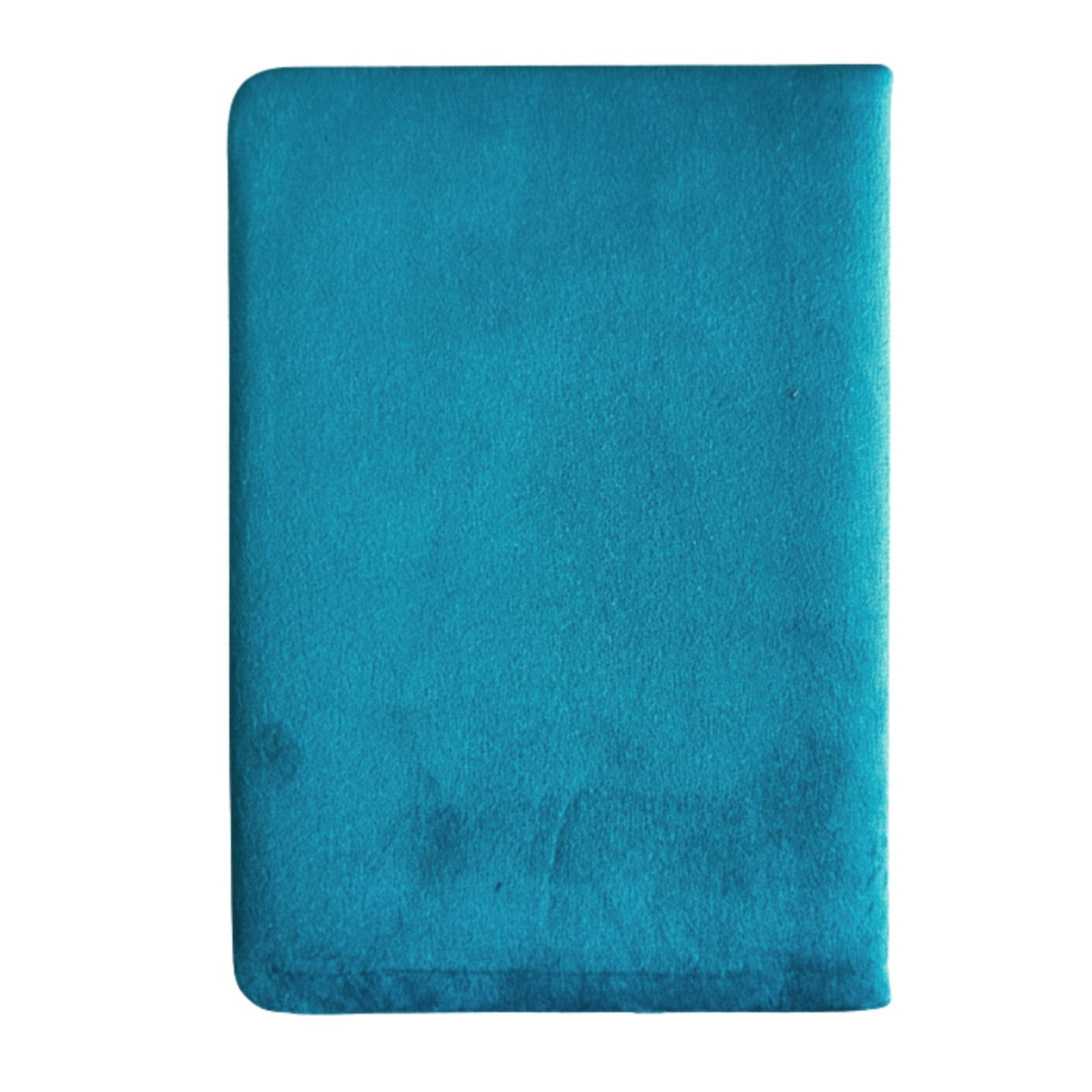 Cuaderno de terciopelo azul claro - 80 páginas - Abraza el viaje - Imagen 2
