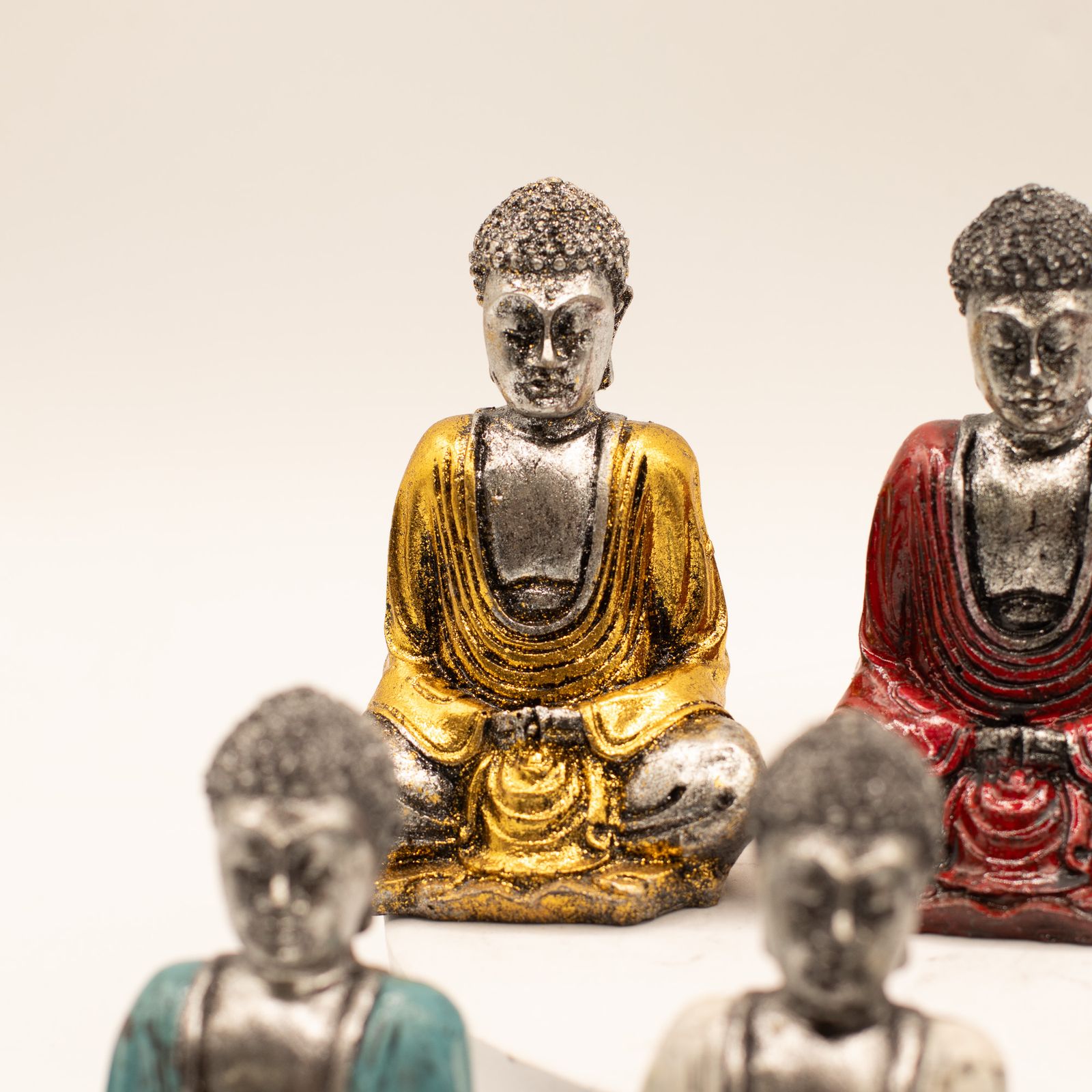 Mini Buda Plateado (colores surtidos) - Imagen 5