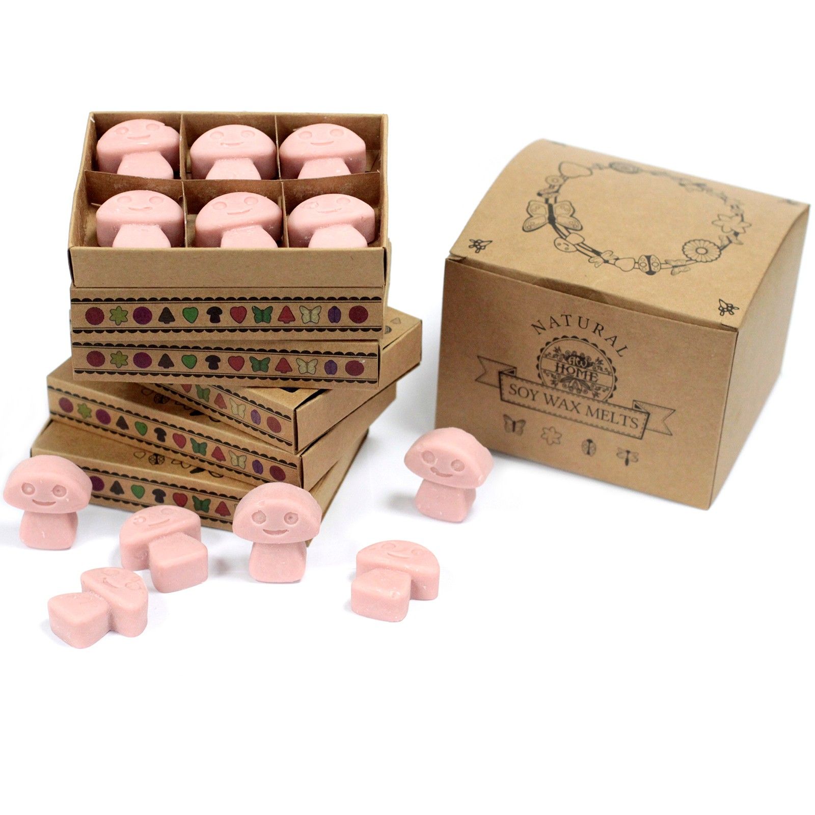 Caja de 6 cera de Soja - Café - Imagen 5