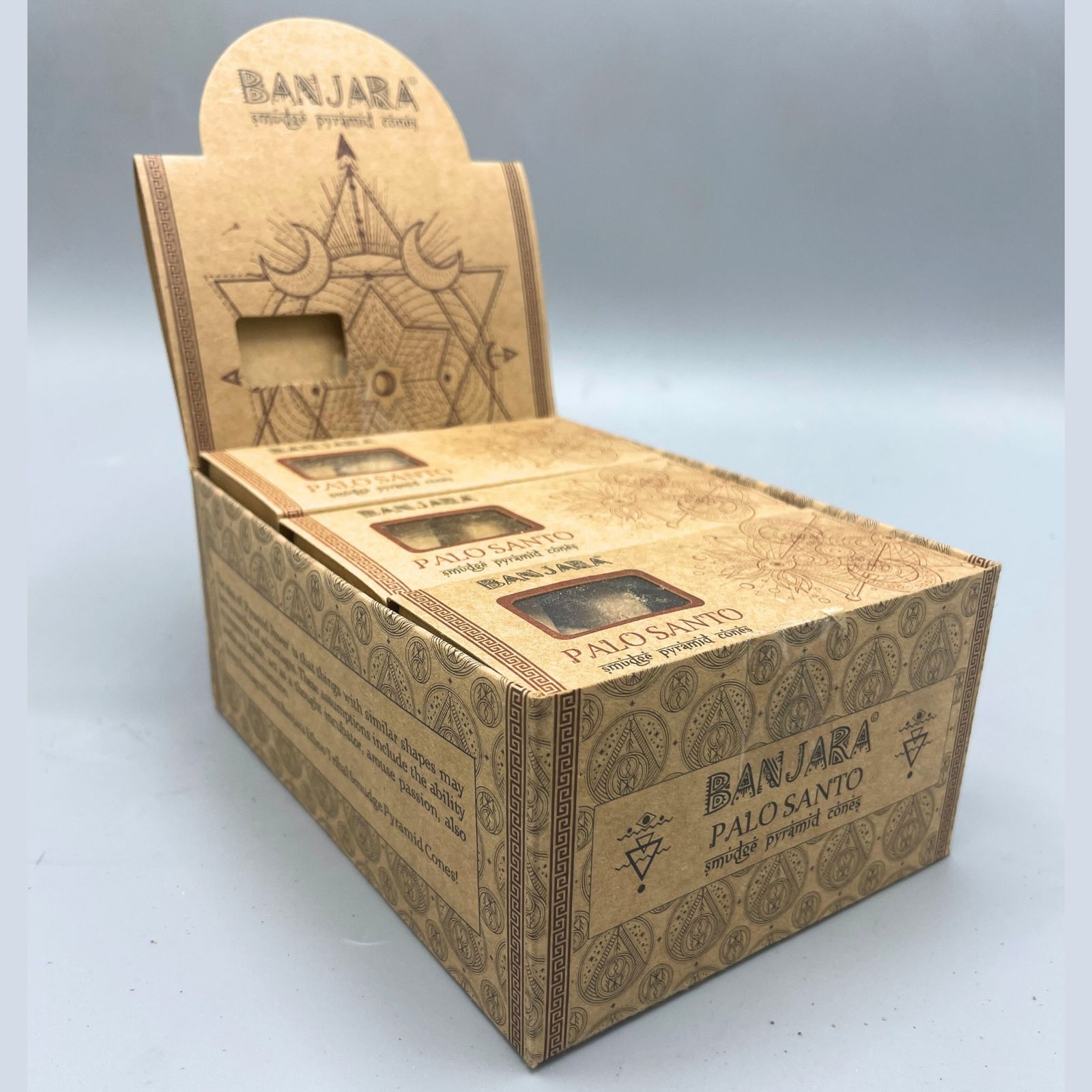 Conos piramidales Banjara Smudge - Palo Santo - Imagen 5