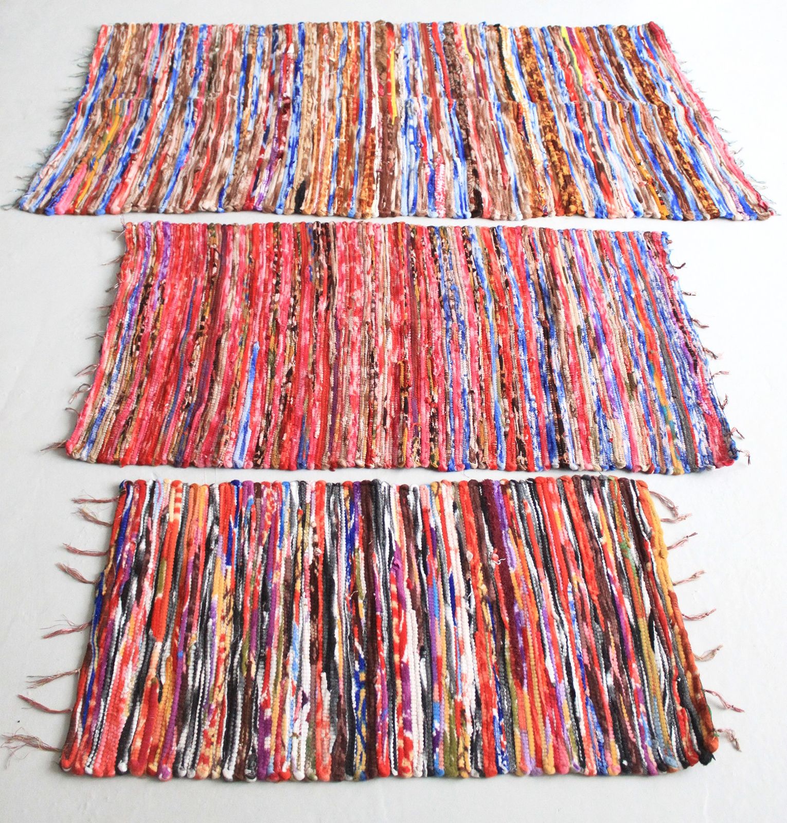Alfombra de trapo medio - 128x75cm - Imagen 7