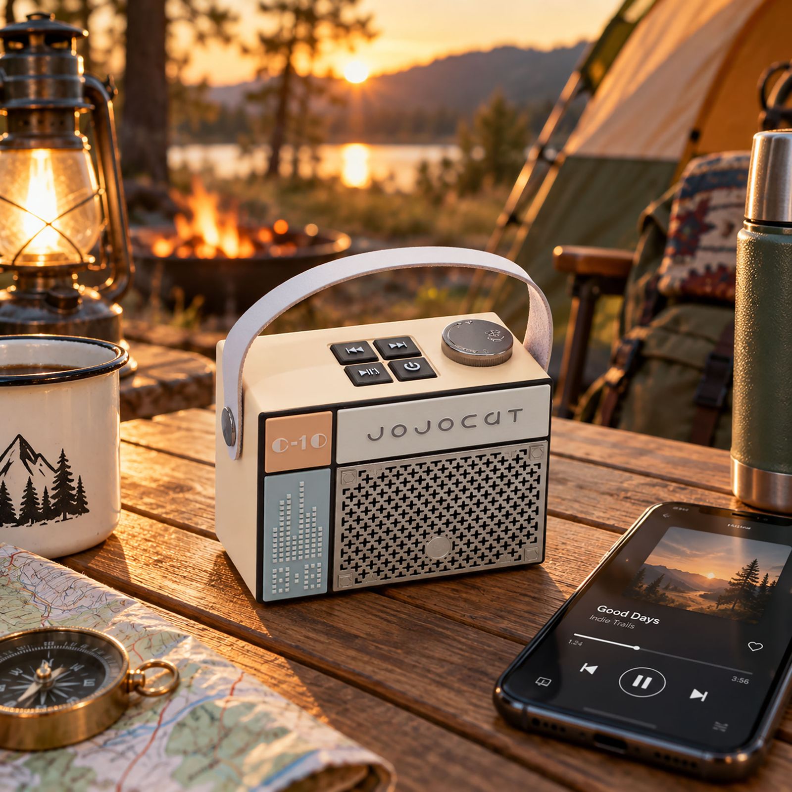Altavoz de radio retro - Jojocut C10 - Imagen 8