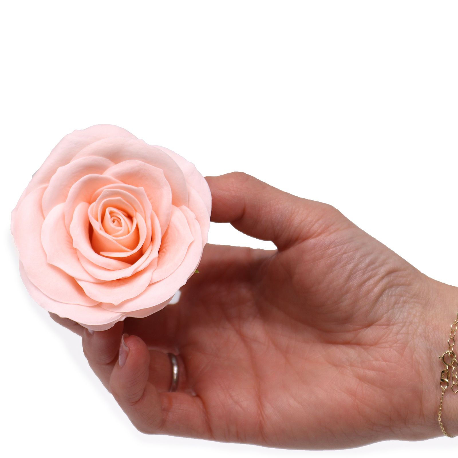 Flor de jabón artesanal - Vintage Rose - Rosa - Imagen 3