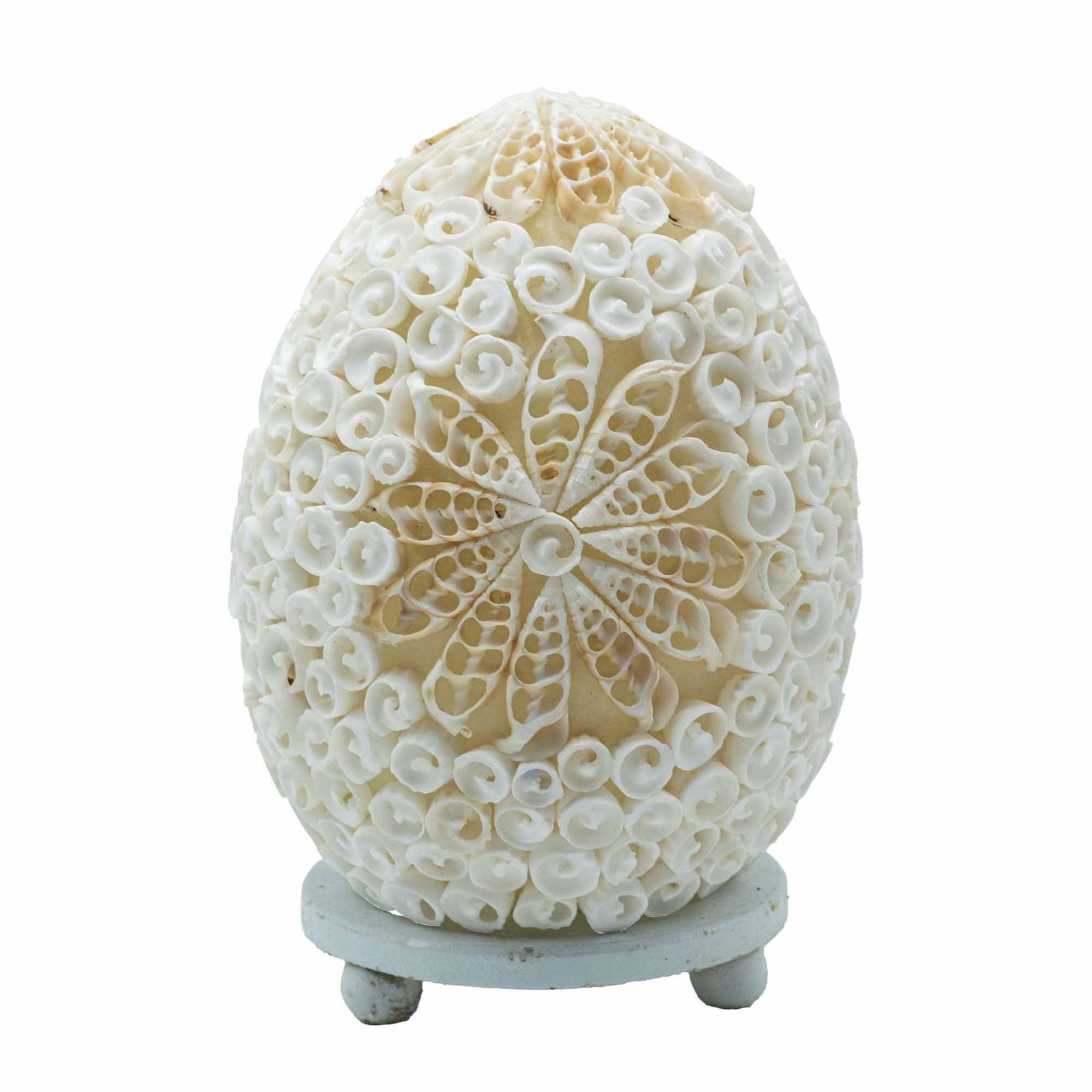 Lámpara Boho de Conchas Marinas - Concha Ovalada - 15 cm