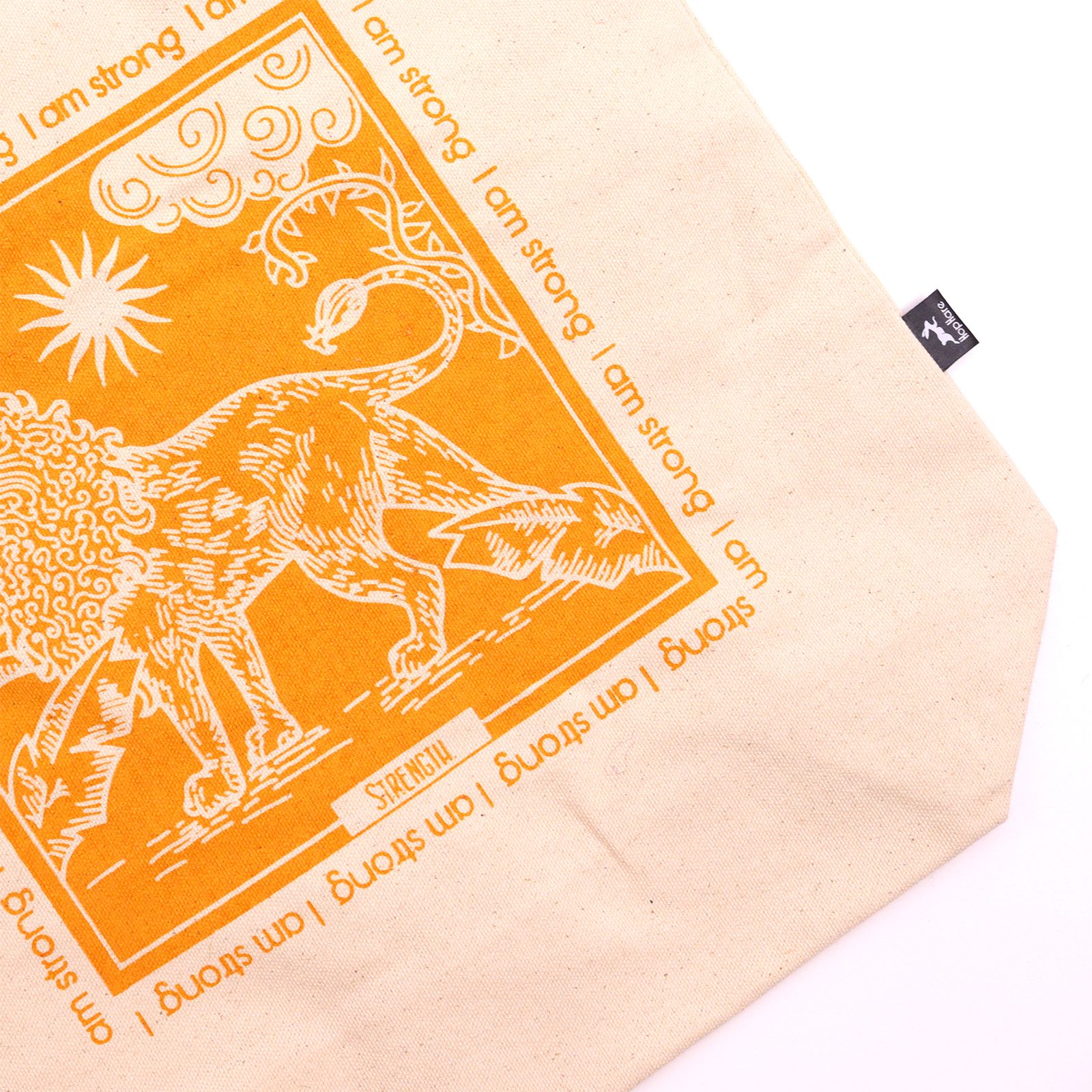 Bolsa de Algodon- Hop Hare - Soy Fuerte - Imagen 2