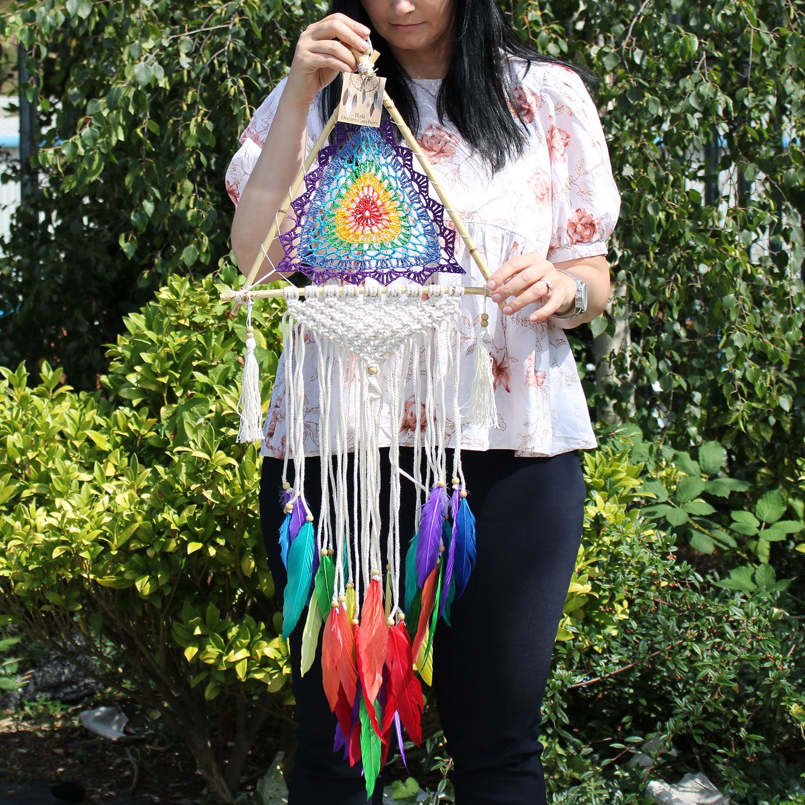 Bali Dreamcatchers - Med Multi Pyramid - Imagen 2