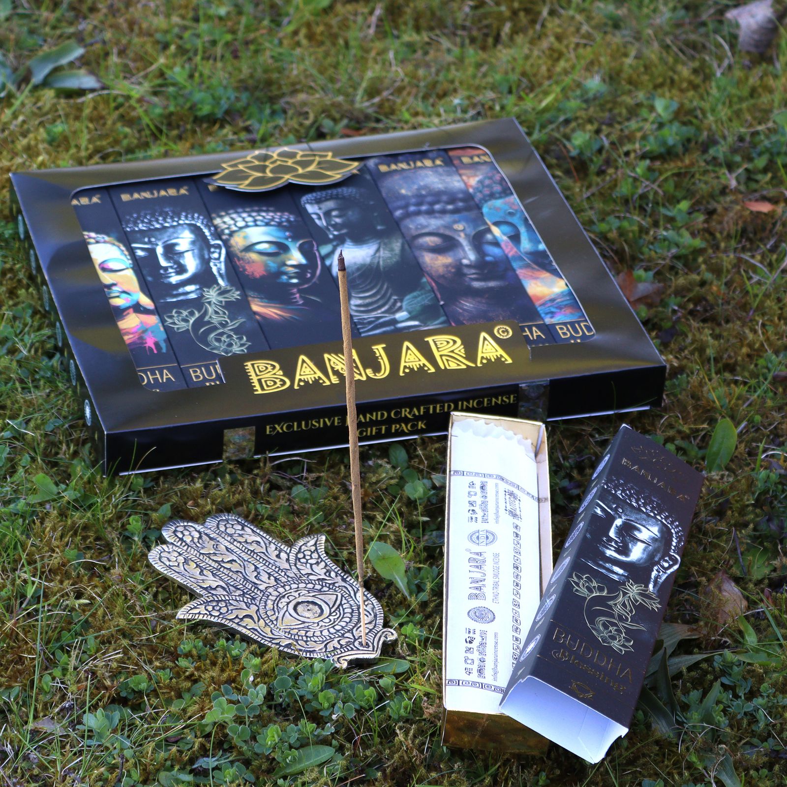 Incienso Banjara Buddha – Set de regalo en caja (6 surtidos) - Imagen 6