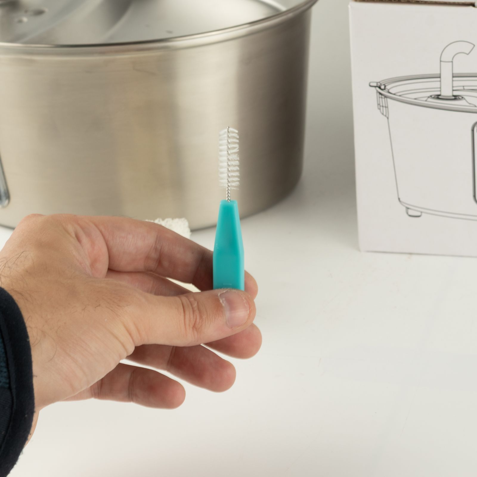 Tazones para comida PAW - Fuente de agua eléctrica de 2.5 litros - USB - acero inoxidable (304) - Imagen 5